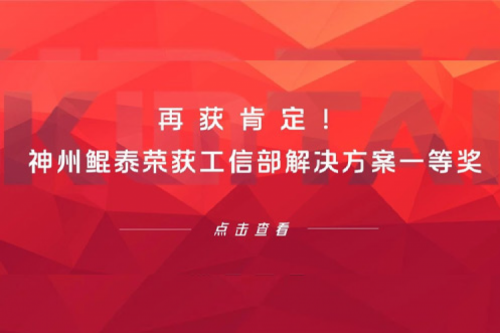 再获肯定！金年会荣获工信部解决方案一等奖