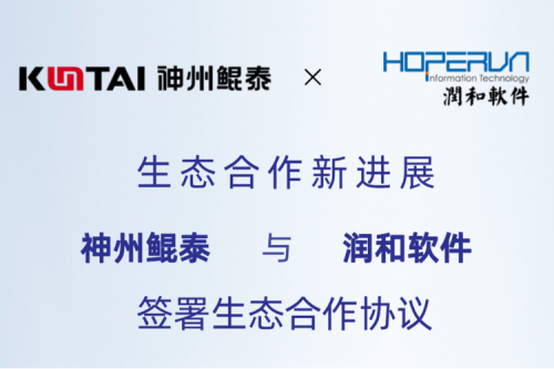 eco-KunTai丨金年会与润和软件签署生态合作协议，以AI计算机视觉技术助力产业数字化升级